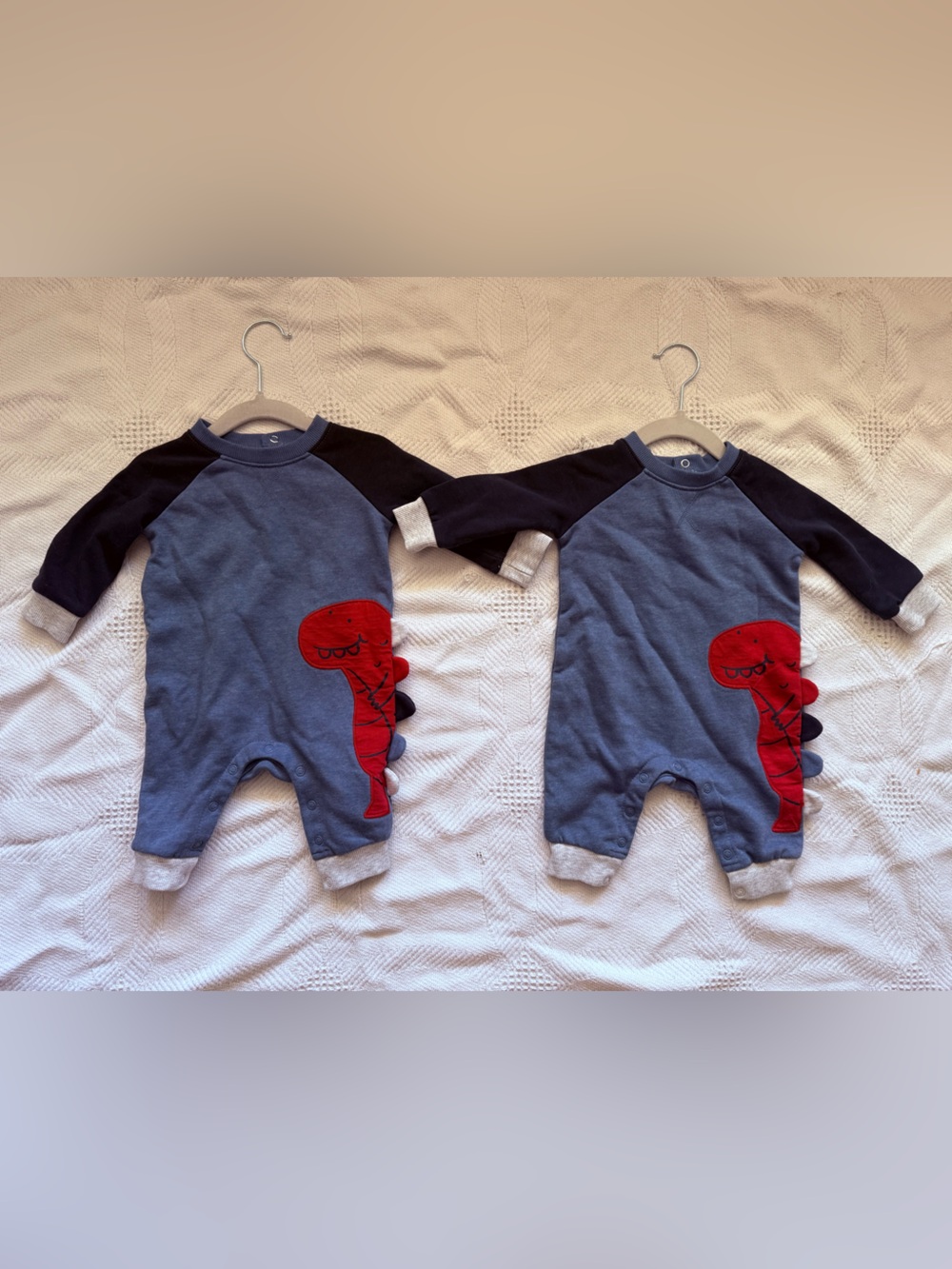 Joe Fresh Dinosaur One Piece | 3-6M | TWIN